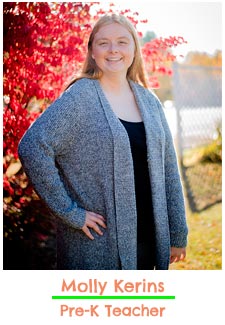 Molly Kerins - Pre-K Teacher